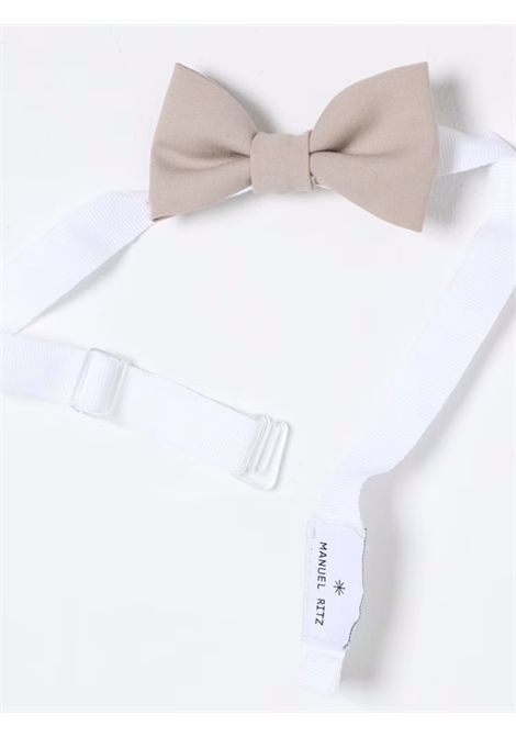 Papillon con logo MANUEL RITZ | MR2894BEIGE
